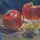 Three Pomegranates