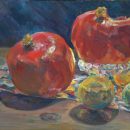 Three Pomegranates